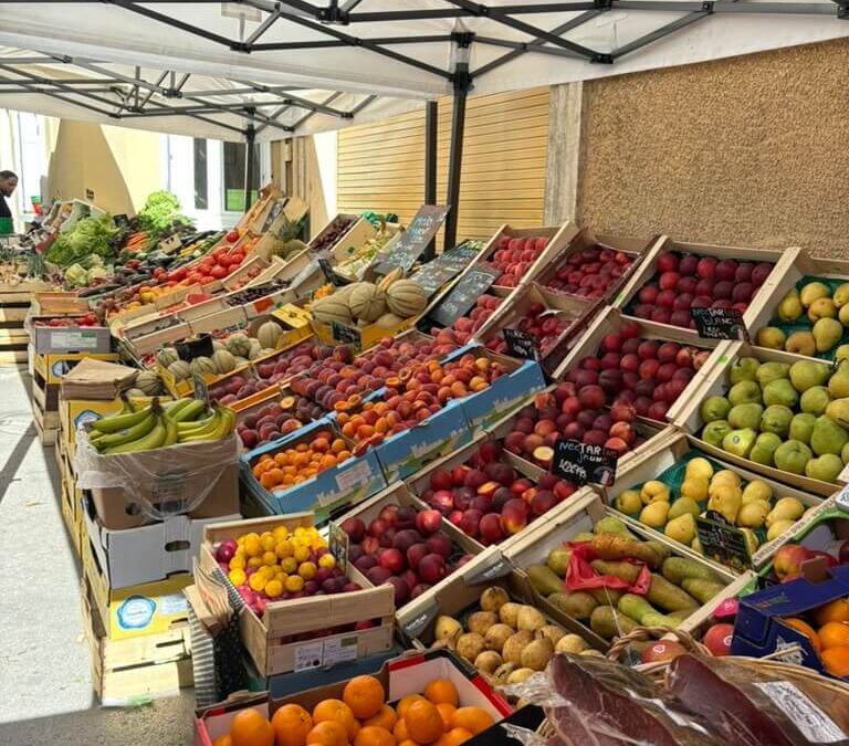 Market day in the Minervois