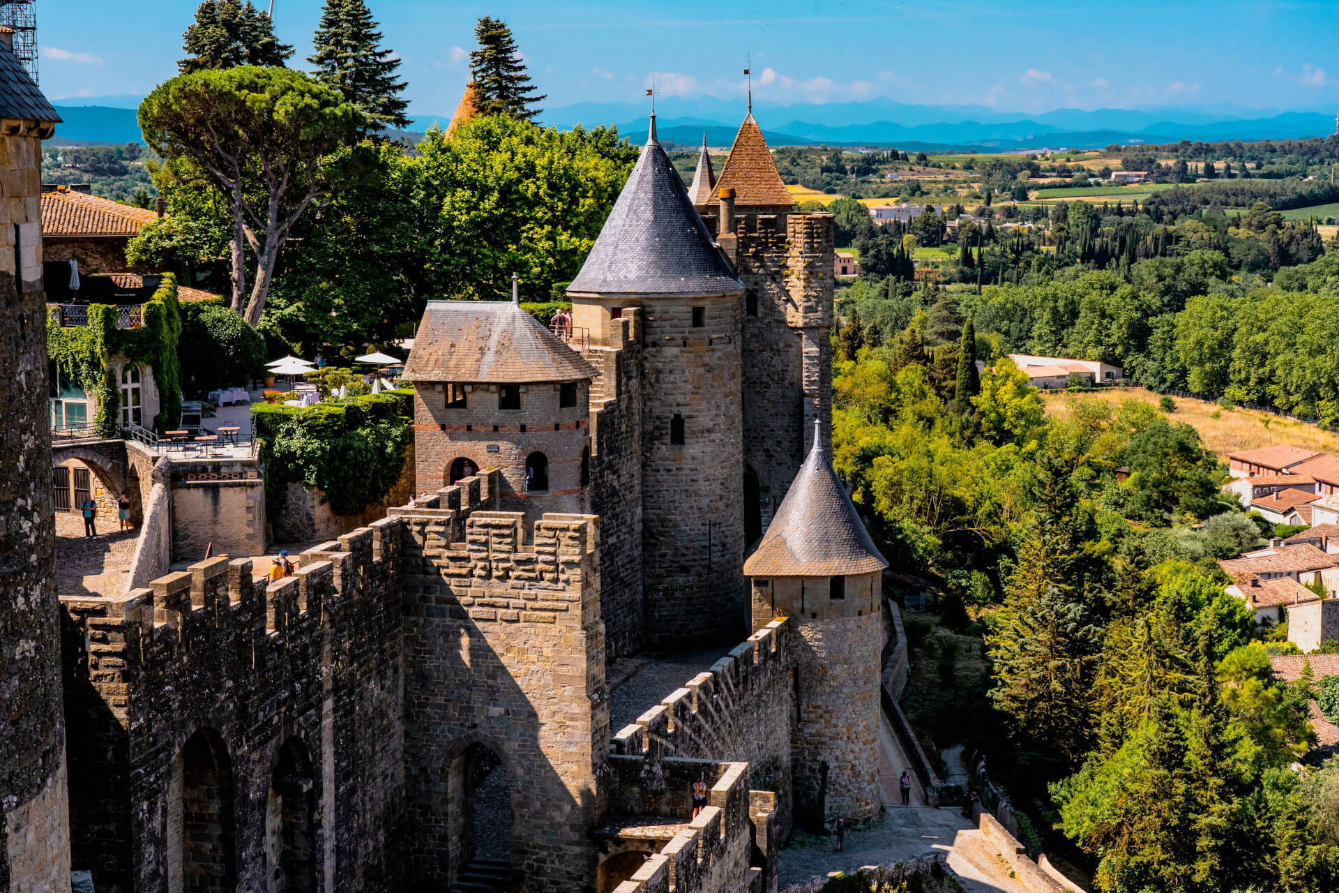 Private Carcassonne, Canal du Midi & Lastours Tour from Carcassonne or Narbonne